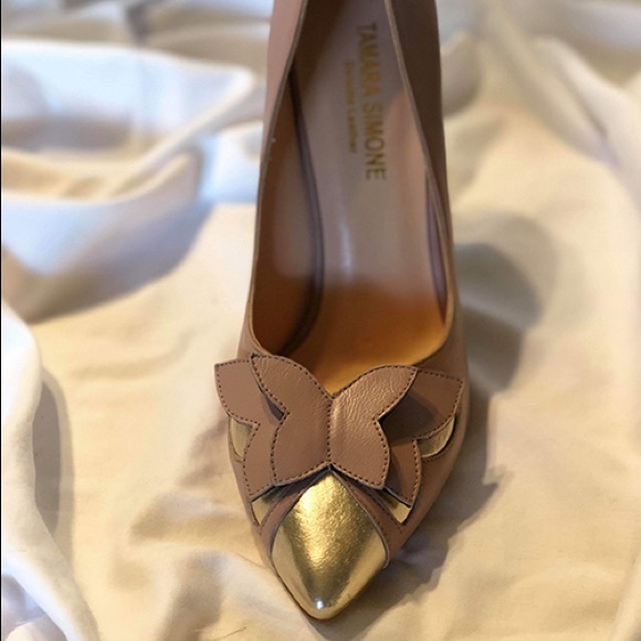 NWT Tamara Simone Genuine Leather Stilettos - Picture 4 of 5